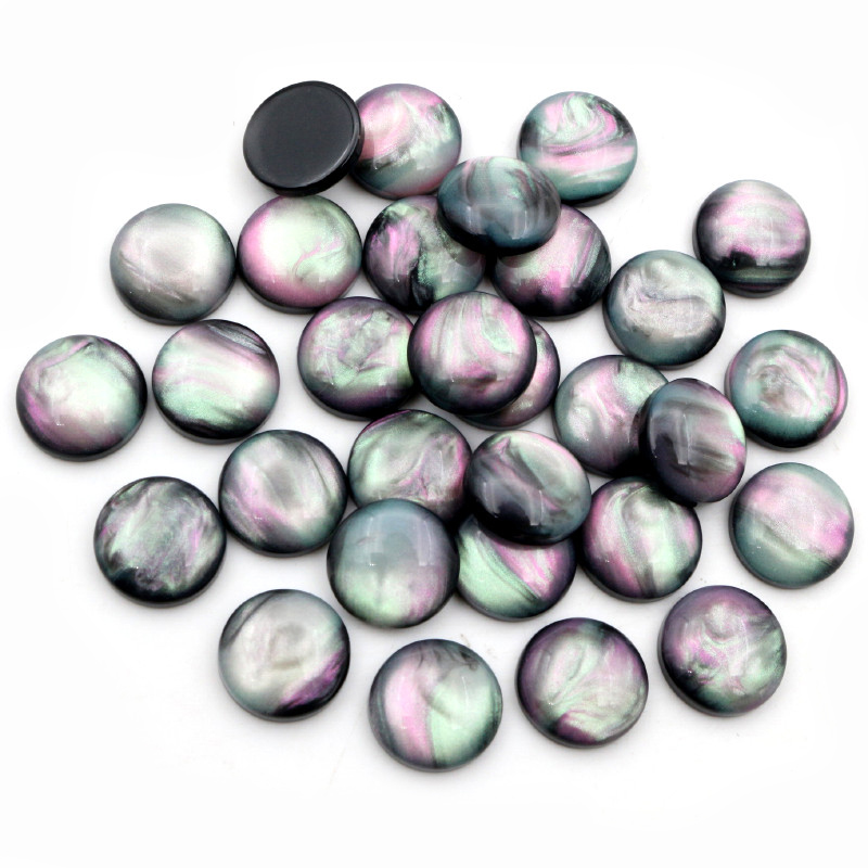 Resin Art Engagement - 40pcs 8mm 10mm 12mm Round Resin