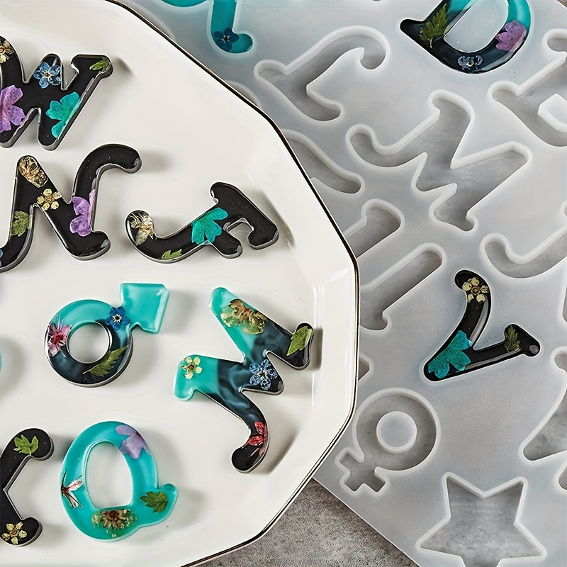 Resin Art Letters - Resin casting mold A style mirror