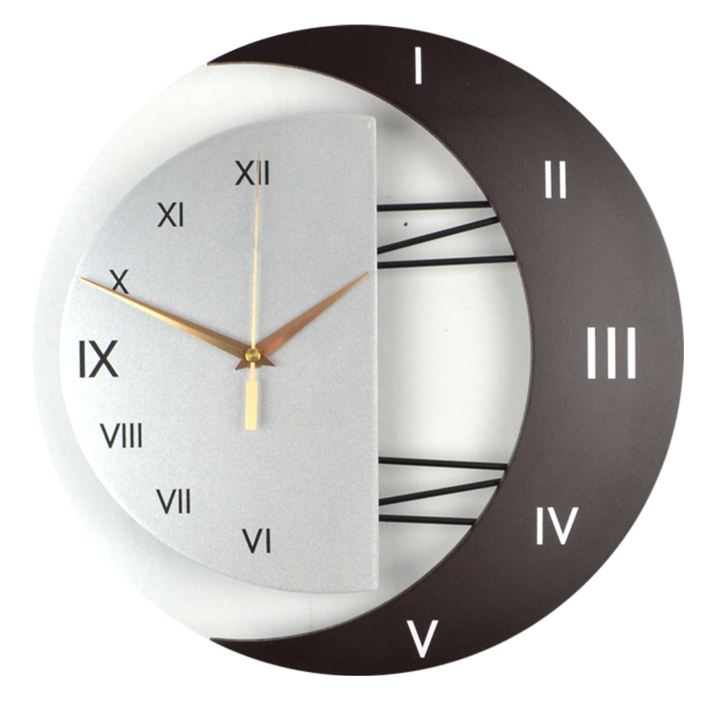 Resin Art Wall Clock - Modern Mute Wall Clock Move Silence