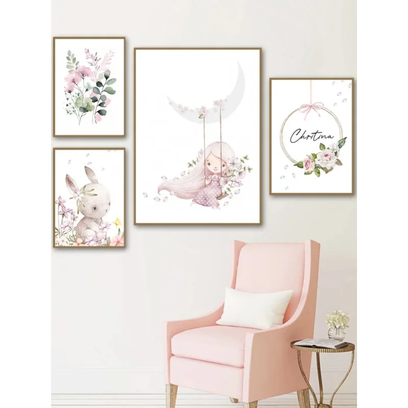 Nordic Cartoon Aesthetics Wall - огляд і ціна Resin Art Of Flowers