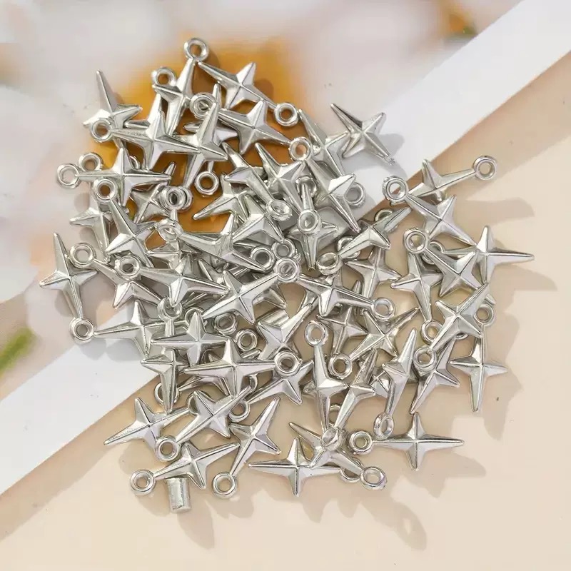 100pcs 16x8mm Charms Shining S - огляд і ціна Resin Art Engagement