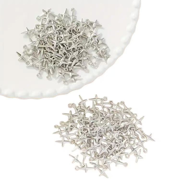 100pcs 16x8mm Charms Shining S - огляд і ціна Resin Art Engagement