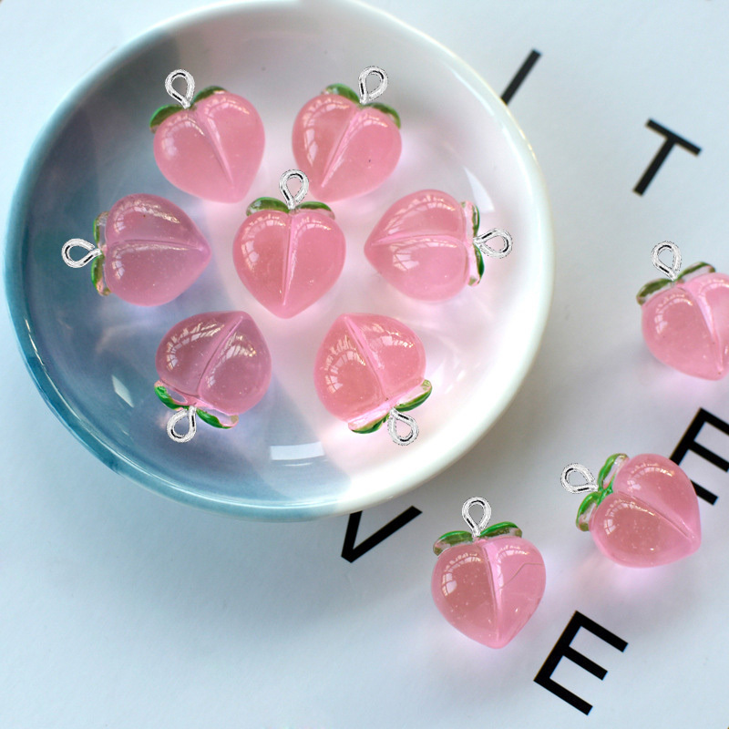 10Pcs New Transparent Peach Fl - огляд і ціна Resin Art Notes