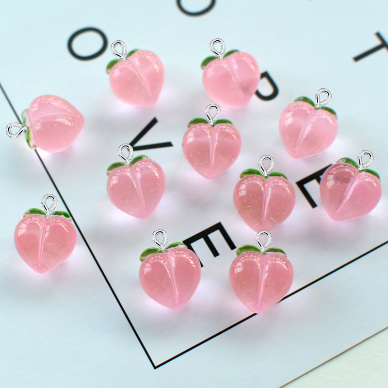 10Pcs New Transparent Peach Fl - огляд і ціна Resin Art Notes