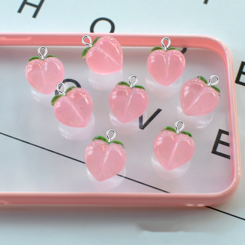 10Pcs New Transparent Peach Fl - огляд і ціна Resin Art Notes