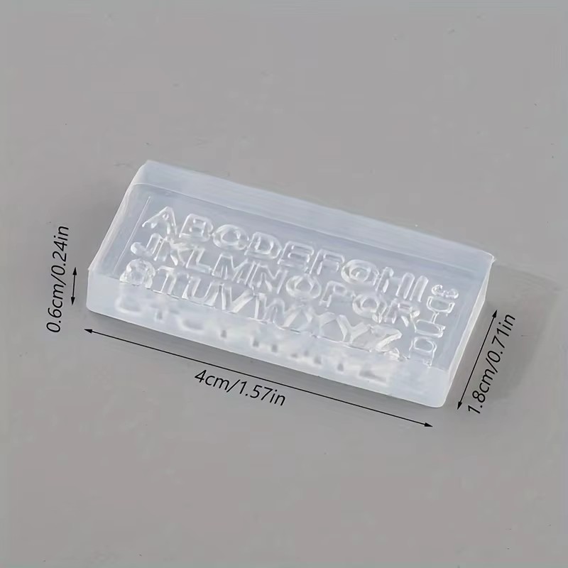 3D Letter Nail Art Silicone Mo - огляд і ціна Resin Art Zone