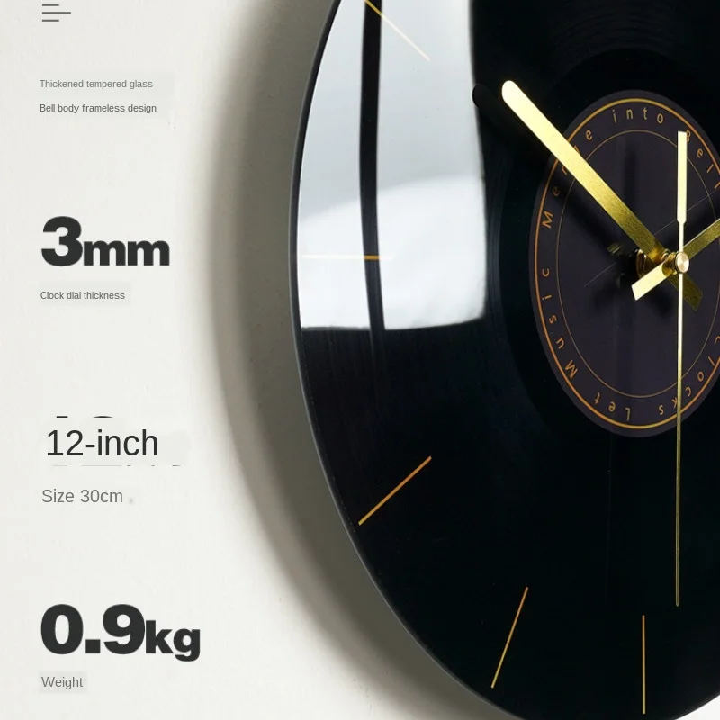 Luxury Silent Wall Clock Livin - огляд і ціна Resin Art Wall Clock