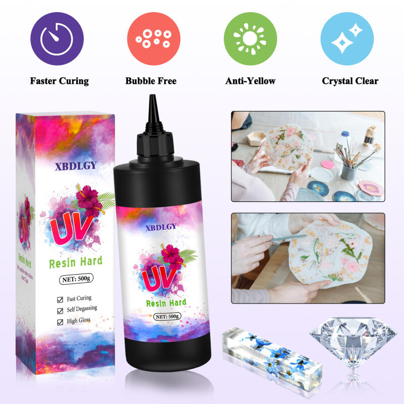 200g/250g/500g UV Resin Hard G - огляд і ціна Resin Art Letters