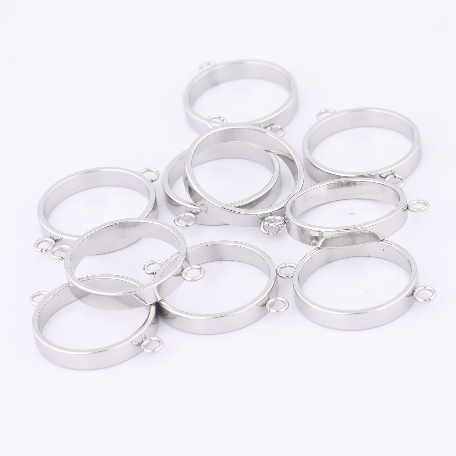 10pcs Stainless Steel 14mm Ope - огляд і ціна Resin Art Notes