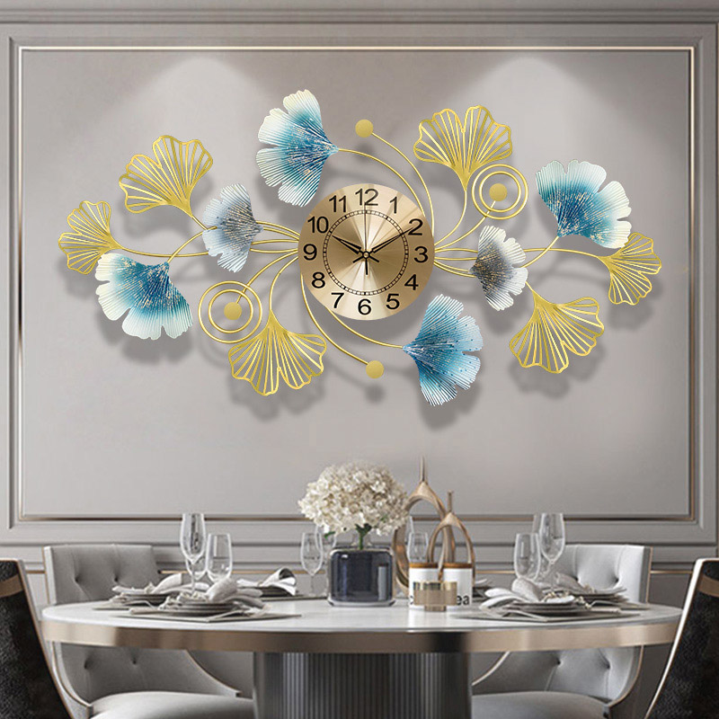 Simple Creative Metal Wall Clo - огляд і ціна Resin Art Wall Clock