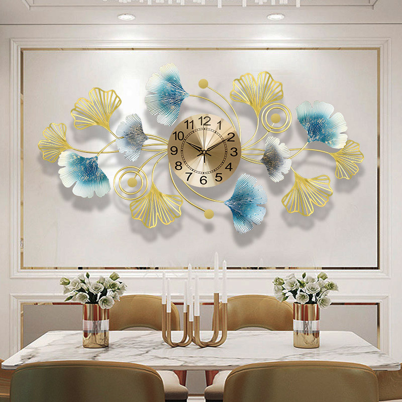 Simple Creative Metal Wall Clo - огляд і ціна Resin Art Wall Clock