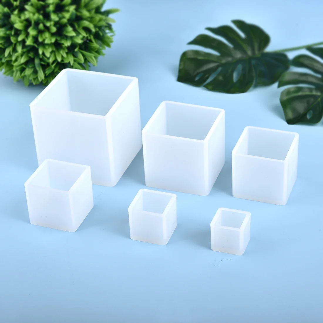 Resin Silicone Mold 3D Cube Ca - огляд і ціна Resin Art Epoxy