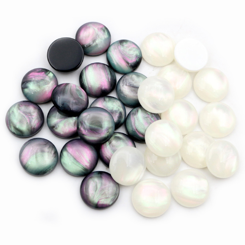 40pcs 8mm 10mm 12mm Round Resi - огляд і ціна Resin Art Engagement