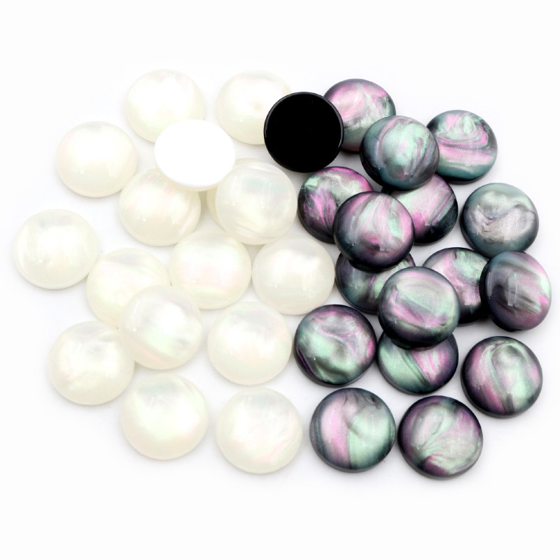 40pcs 8mm 10mm 12mm Round Resi - огляд і ціна Resin Art Engagement