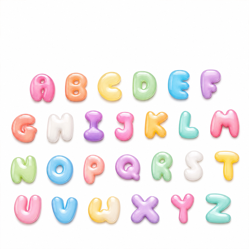 S0321 Mini Size Silicone Mold  - огляд і ціна Resin Art Letters