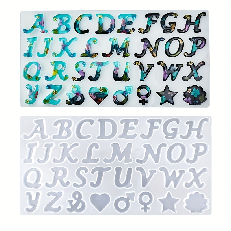 Resin casting mold A style mir - огляд і ціна Resin Art Letters