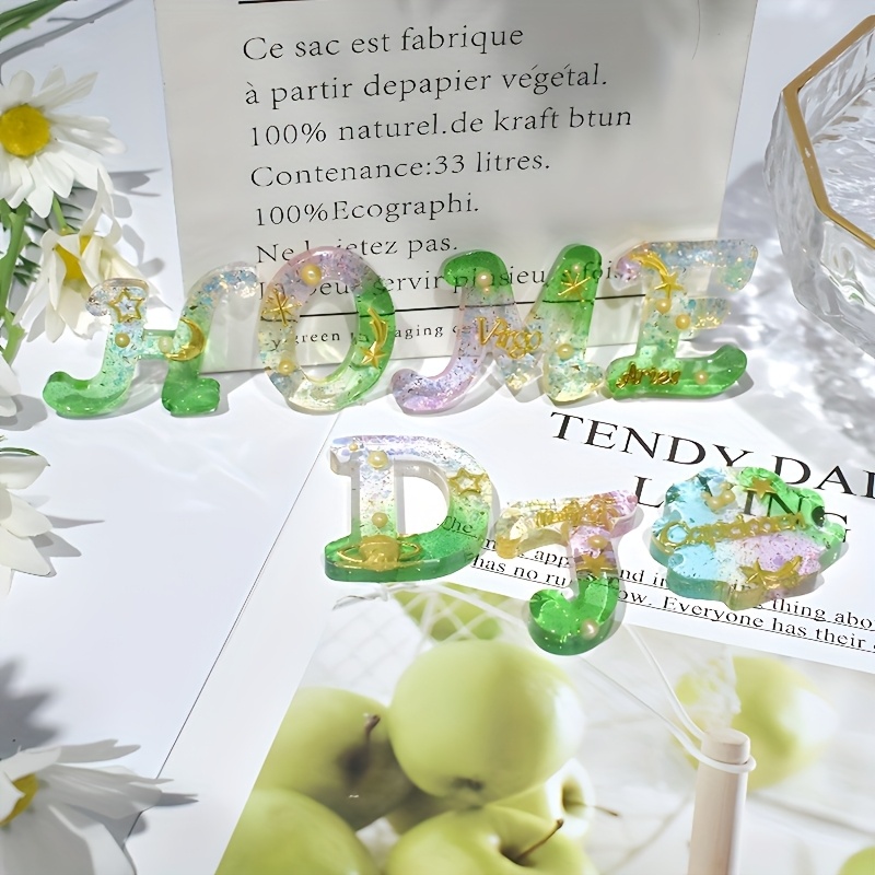 Resin casting mold A style mir - огляд і ціна Resin Art Letters