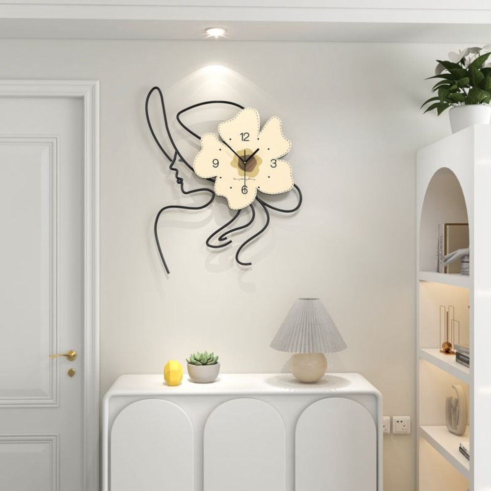 Living Room Large Wall Clock C - огляд і ціна Resin Art Wall Clock
