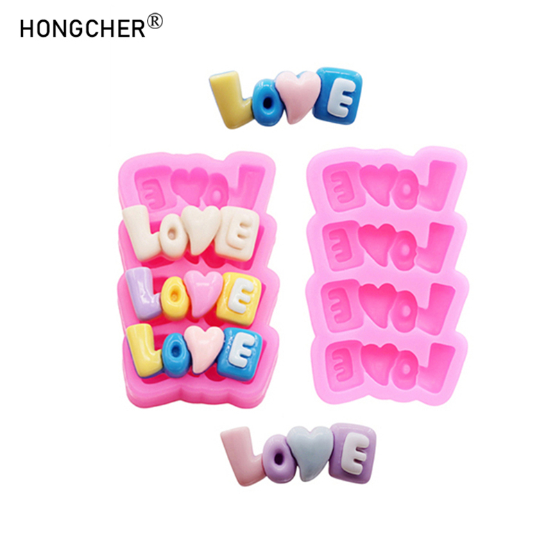 LOVE Letters Silicone Mold DIY - огляд і ціна Resin Art Letters