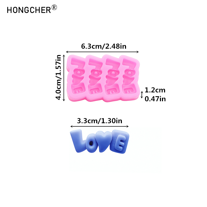 LOVE Letters Silicone Mold DIY - огляд і ціна Resin Art Letters