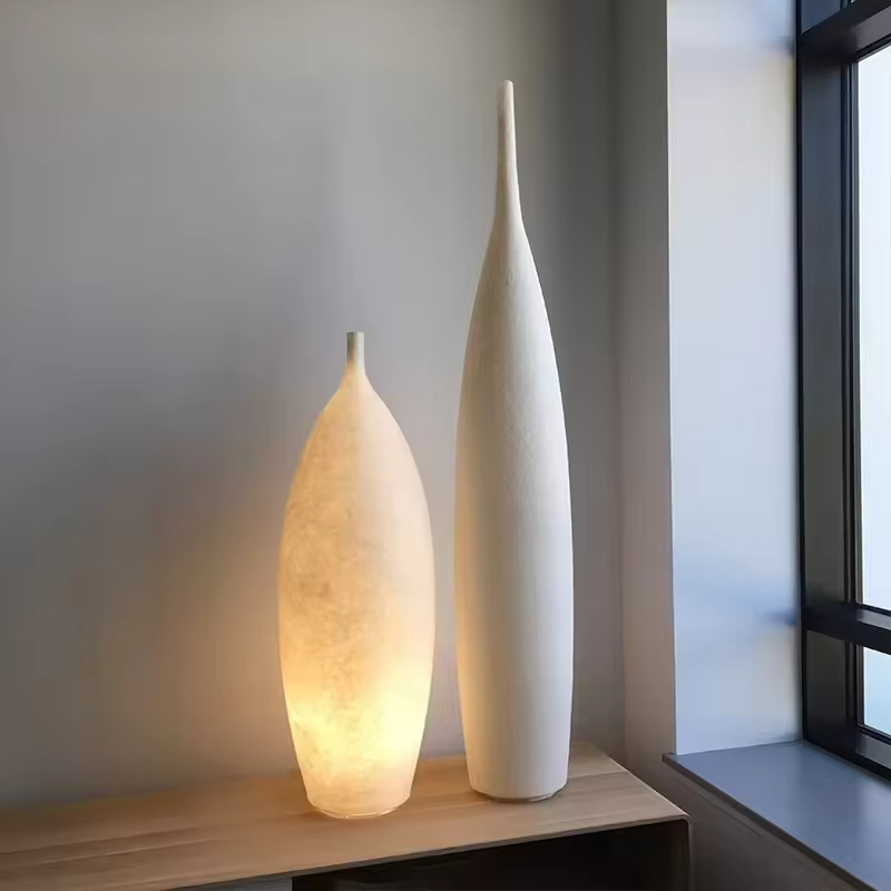 Art Vase Floor Lamp Minimalist - огляд і ціна Resin Art Floor Design