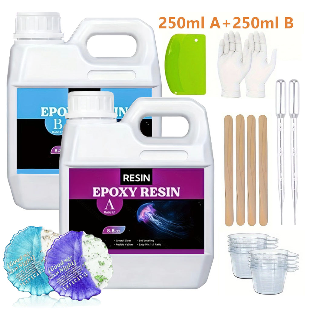 125ml/250ml Crystal Clear Cast - огляд і ціна Resin Art Epoxy