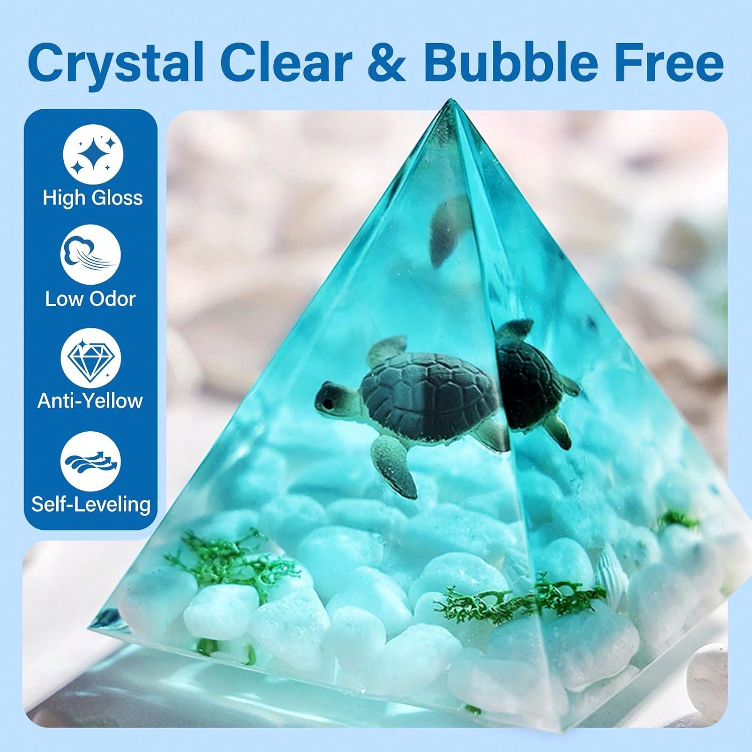 125ml/250ml Crystal Clear Cast - огляд і ціна Resin Art Epoxy