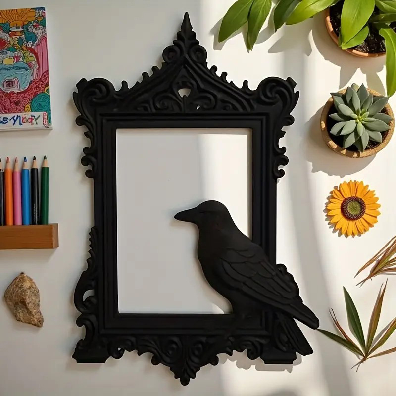 Decorations HaLLoween Crow Bat - огляд і ціна Resin Art Frame