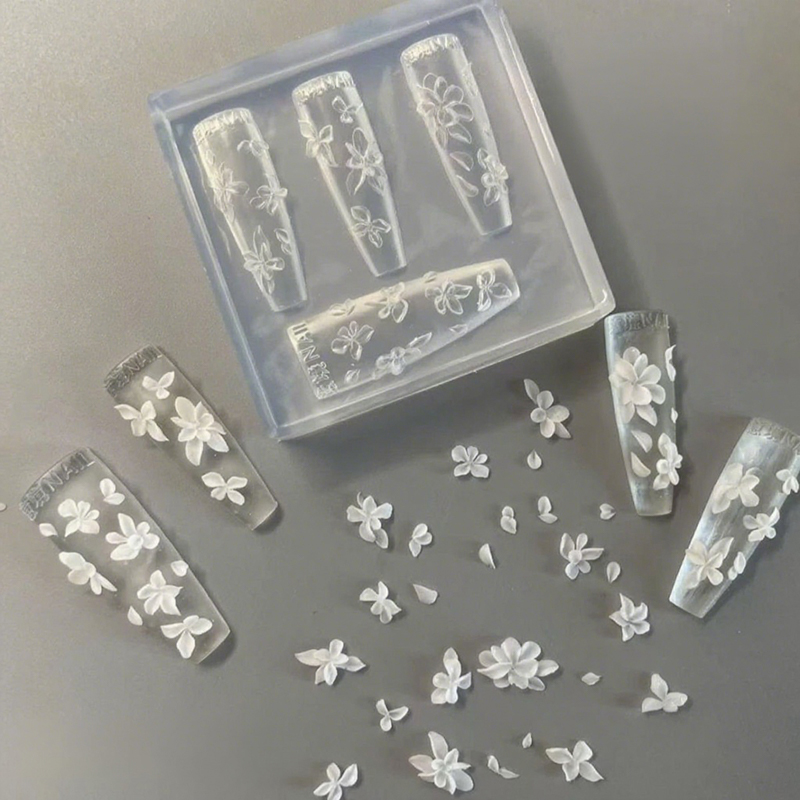 Z. 3D Flowers Nail Mold DIY Si - огляд і ціна Resin Art Zone