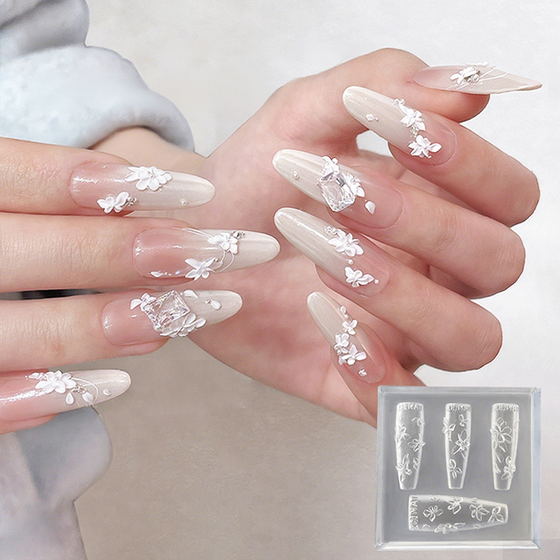 Z. 3D Flowers Nail Mold DIY Si - огляд і ціна Resin Art Zone