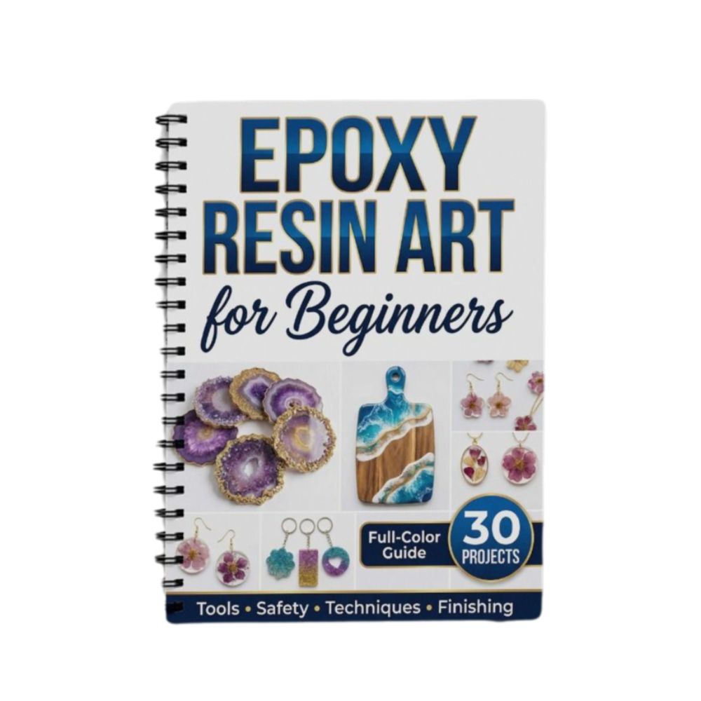 Step-by-Step Epoxy Resin Art H - огляд і ціна Resin Art Guide Free