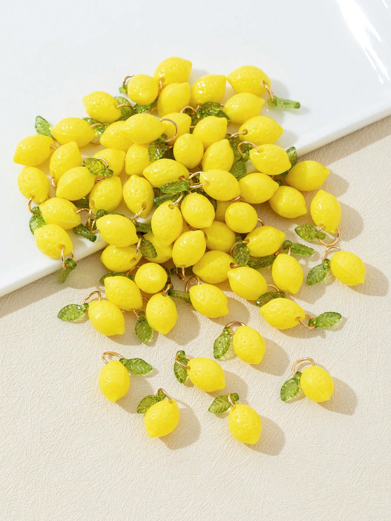 10Pcs 3D Lemon Resin Charms Pe - огляд і ціна Resin Art Things