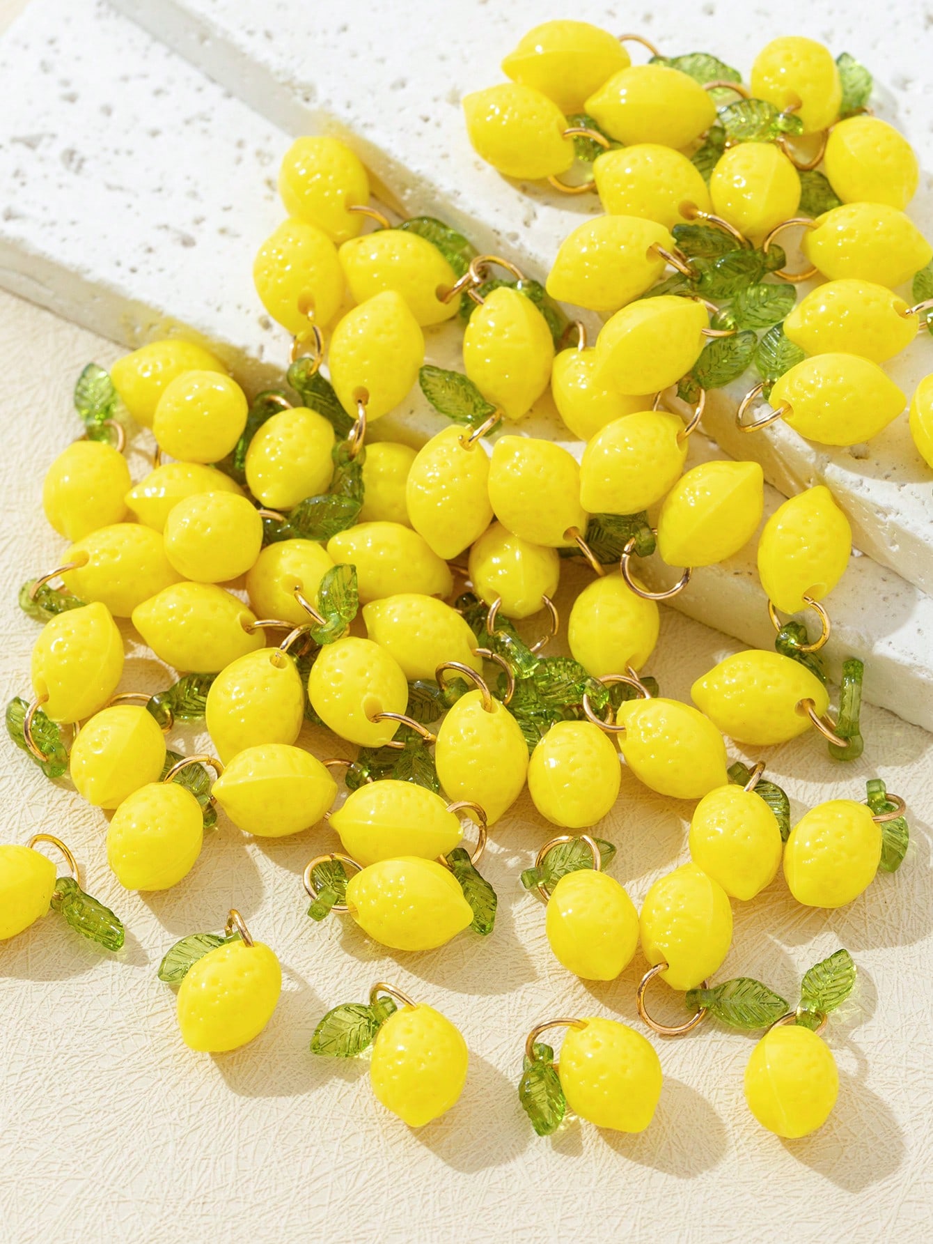 10Pcs 3D Lemon Resin Charms Pe - огляд і ціна Resin Art Things