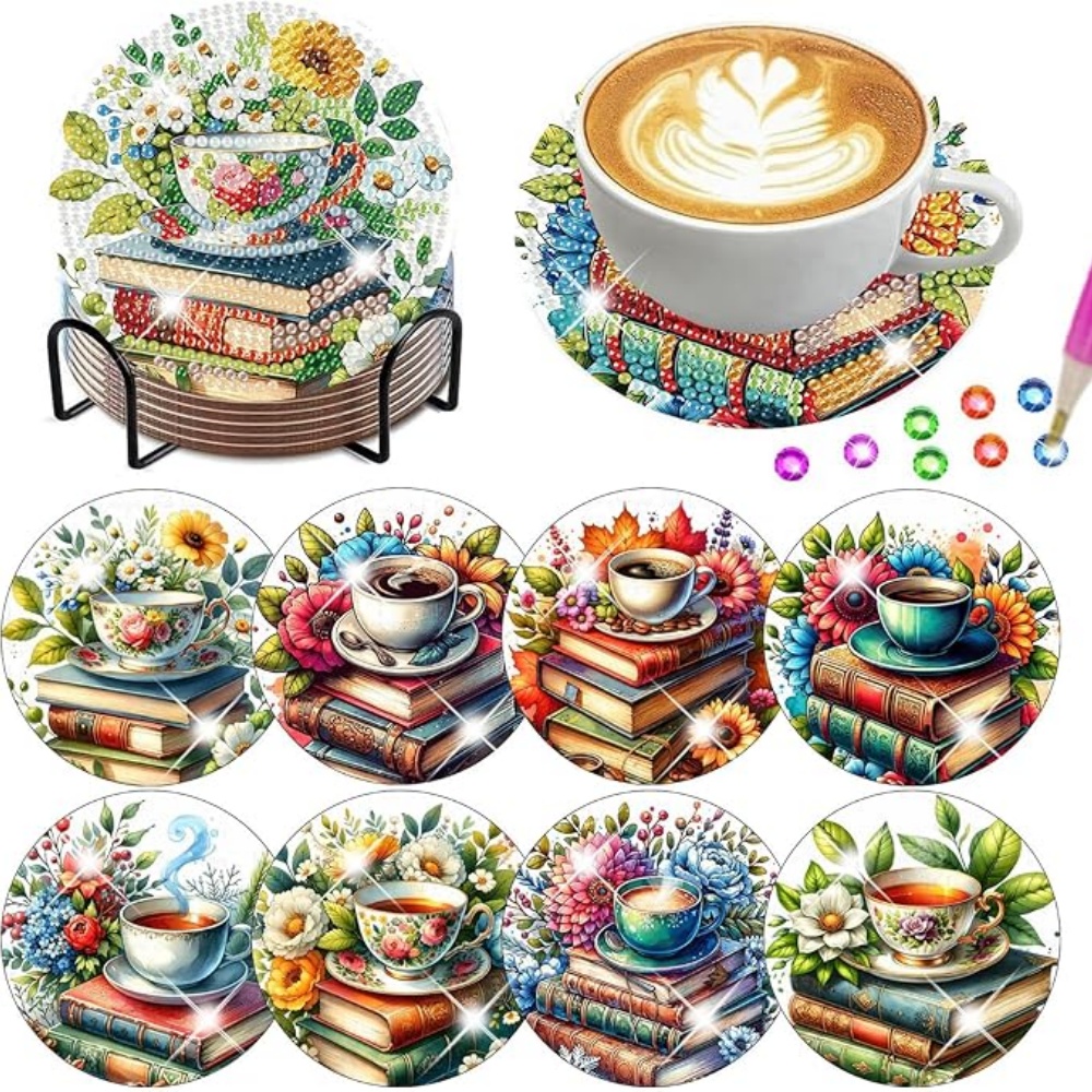 8PCS/DIY Diamond Art Painting  - огляд і ціна Resin Art Book