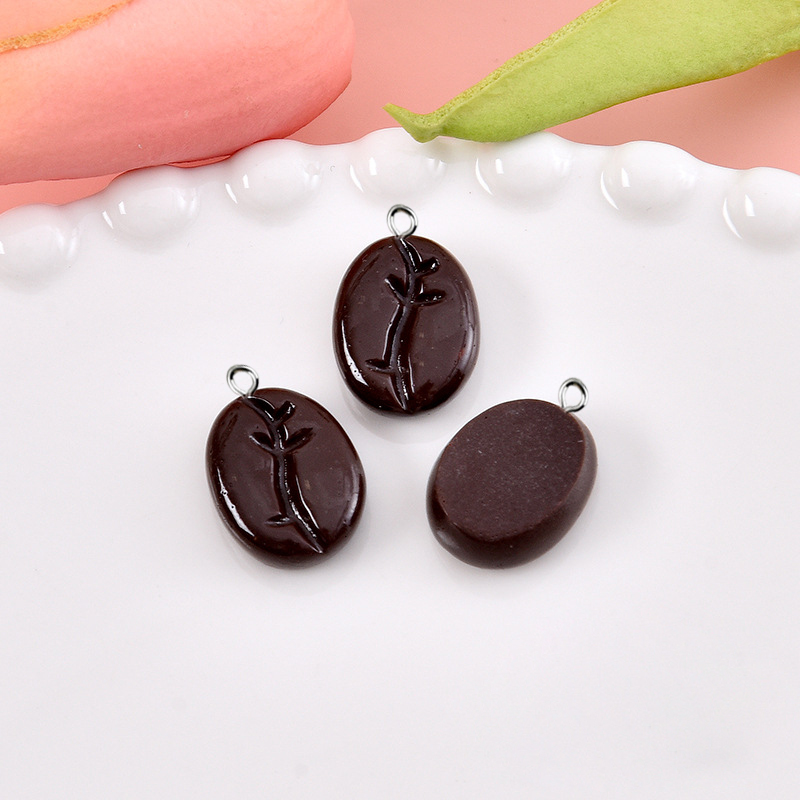 10pcs Coffee Beans Resin Penda - огляд і ціна Resin Art Engagement