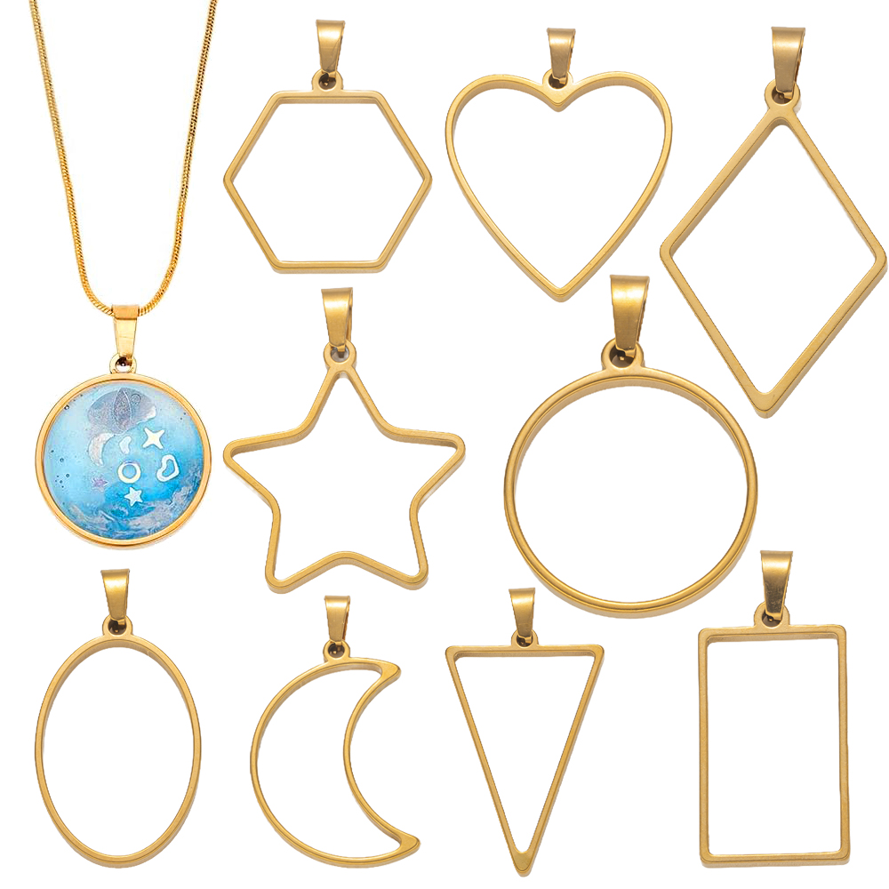 5pcs Stainless Steel Open Back - огляд і ціна Resin Art Notes