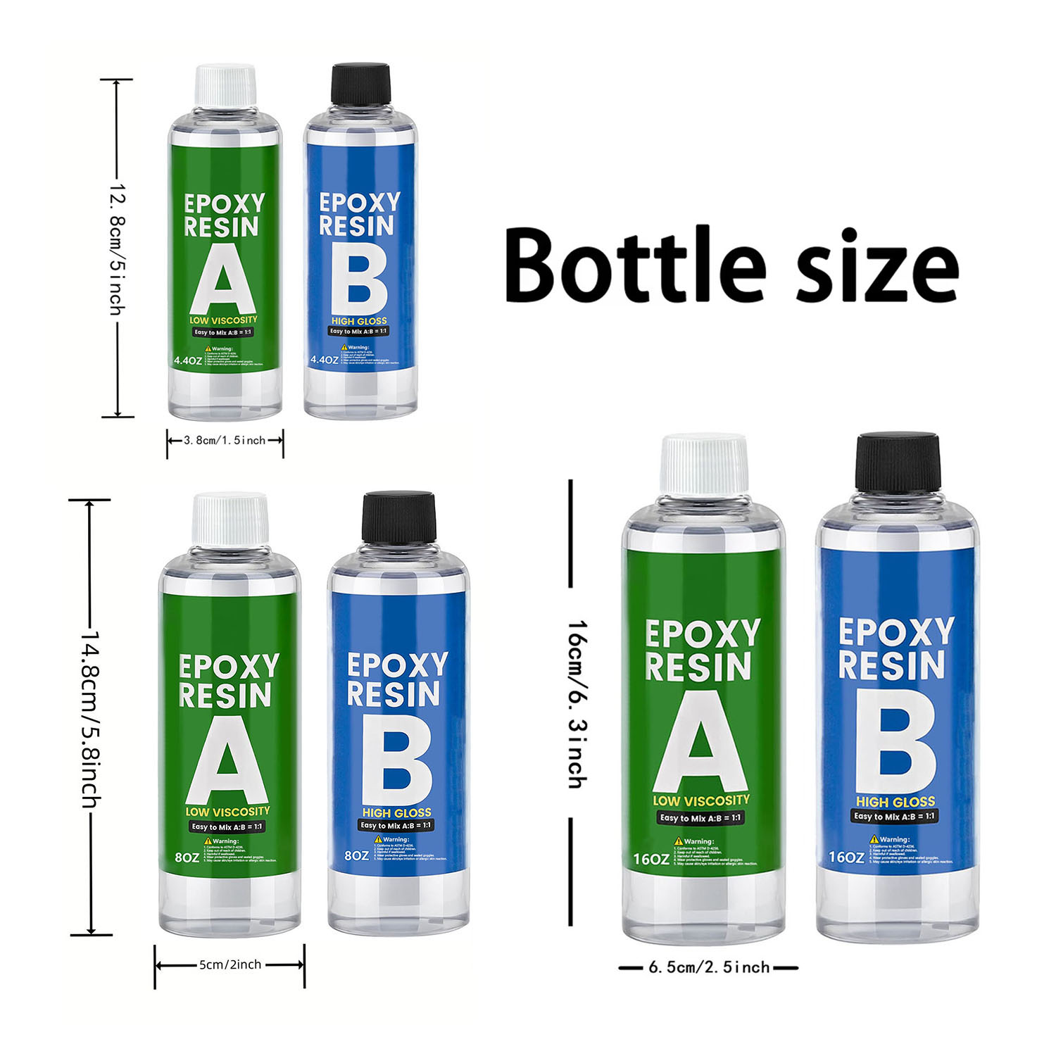 250ml-1000ml Epoxy Resin Casti - огляд і ціна Resin Art Letters