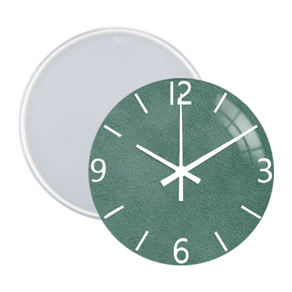 DM283 Round Roman Numerals Epo - огляд і ціна Resin Art Wall Clock
