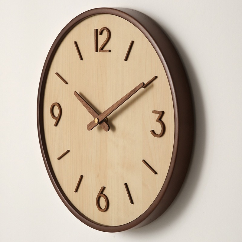 Modern Wooden Silent Art Wall  - огляд і ціна Resin Art Wall Clock