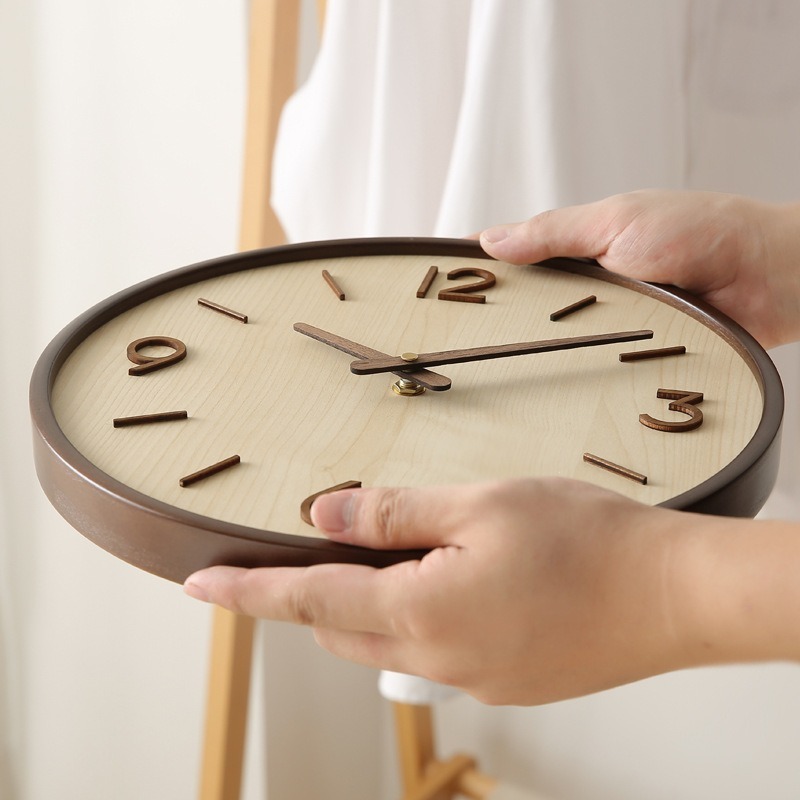 Modern Wooden Silent Art Wall  - огляд і ціна Resin Art Wall Clock