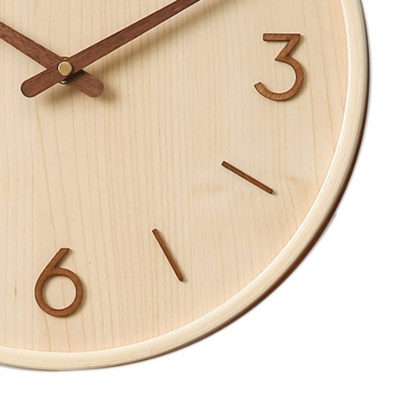 Modern Wooden Silent Art Wall  - огляд і ціна Resin Art Wall Clock