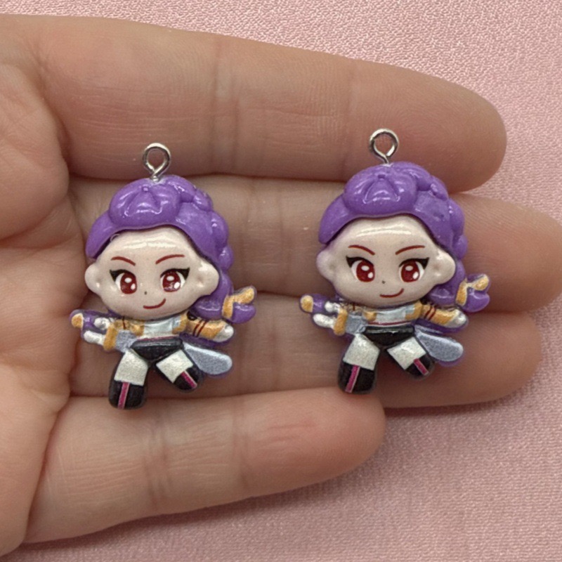 10pcs resin cartoon pendant, D - огляд і ціна Resin Art Notes