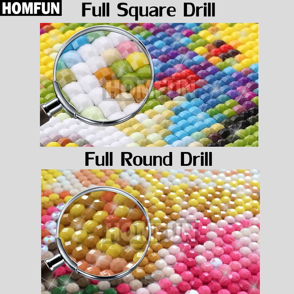 HOMFUN Diy 5d Diamond Painting - огляд і ціна Resin Art Book