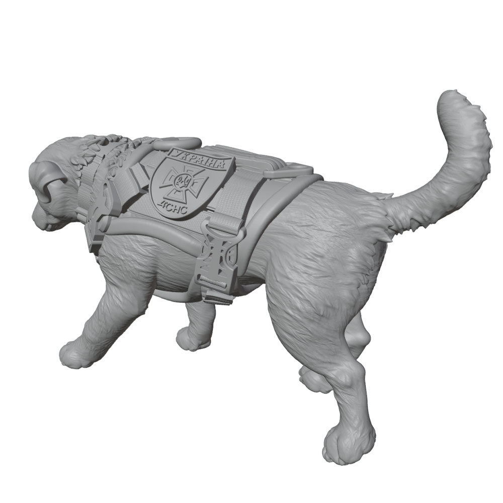 Labrador Retriever Police Dog  - огляд і ціна Resin Art Guide Free