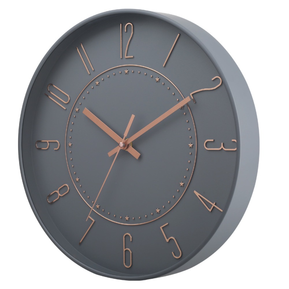 Modern Plastic Hanging Clock S - огляд і ціна Resin Art Wall Clock