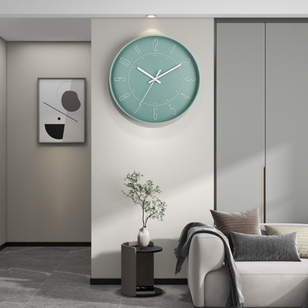 Modern Plastic Hanging Clock S - огляд і ціна Resin Art Wall Clock