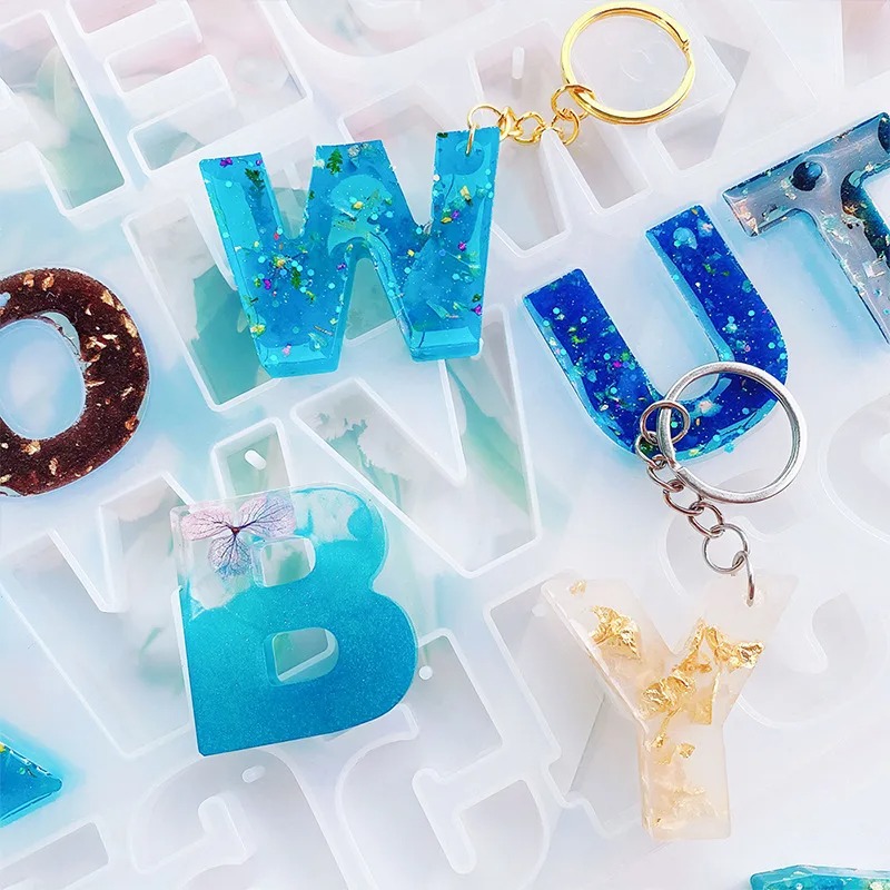 Alphabet Epoxy Resin Silicone  - огляд і ціна Resin Art Letters