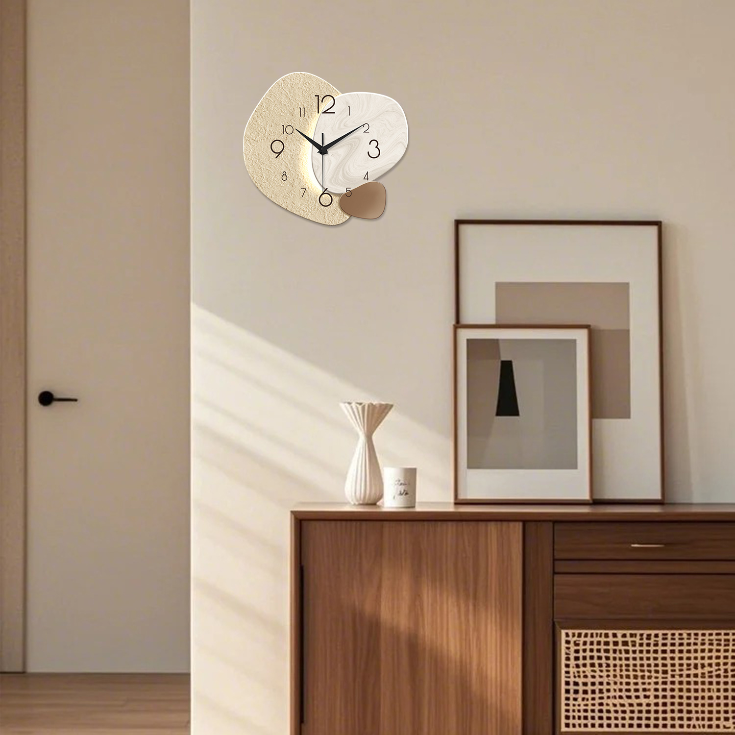 Modern Simple Wall Clock, Sile - огляд і ціна Resin Art Wall Clock