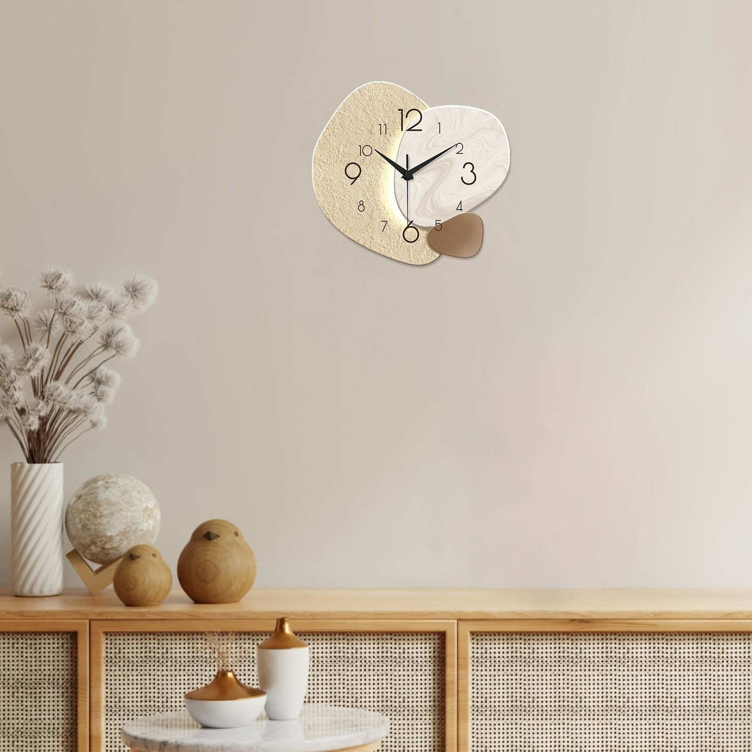 Modern Simple Wall Clock, Sile - огляд і ціна Resin Art Wall Clock