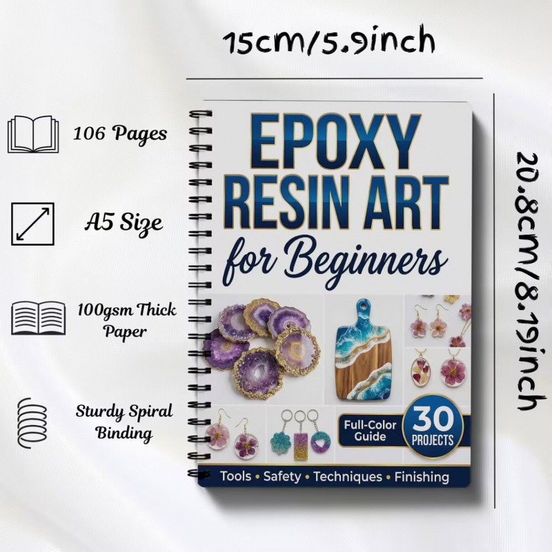Epoxy Resin Art Handbook Begin - огляд і ціна Resin Art Guide Free